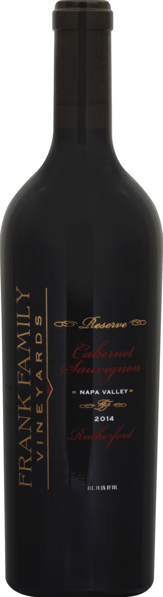 slide 2 of 2, Frank Family Vineyards Rutherford Reserve Cabernet Sauvignon 750 ml, 750 ml