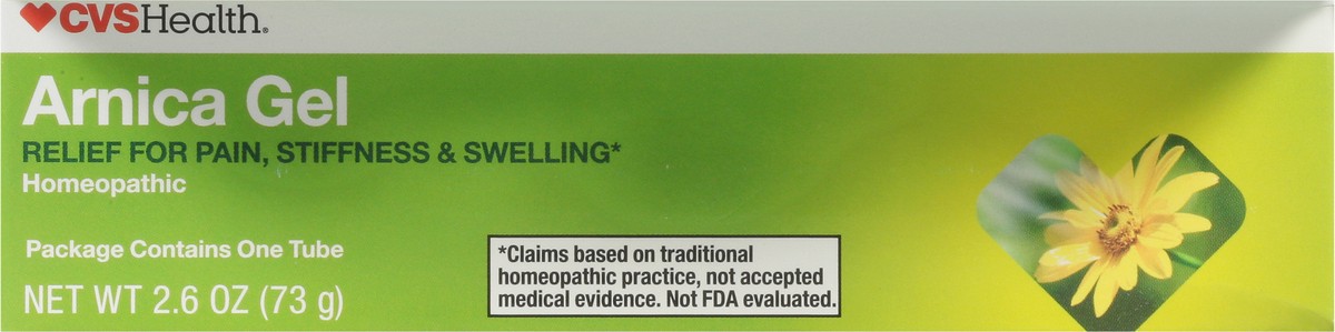 slide 8 of 14, CVS Health Homeopathic Arnica Gel, 2.6 Oz, 1 ct