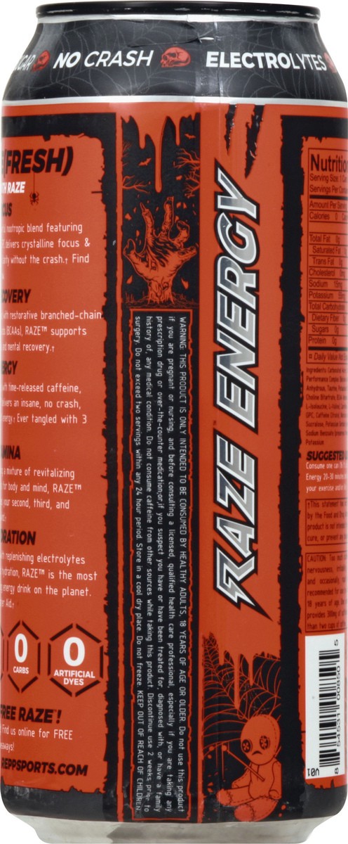 slide 2 of 12, Raze Vodoo Energy Drink 16 oz, 16 oz