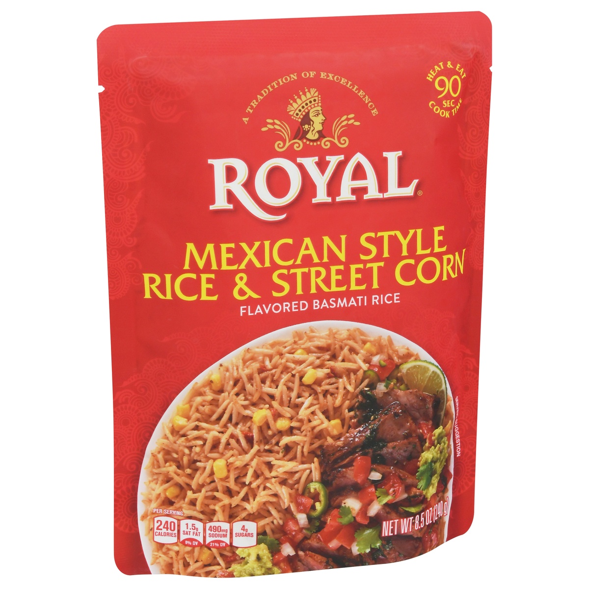 slide 2 of 11, Royal Mexican Style Rice & Street Corn Basmati Rice, 8.5 oz