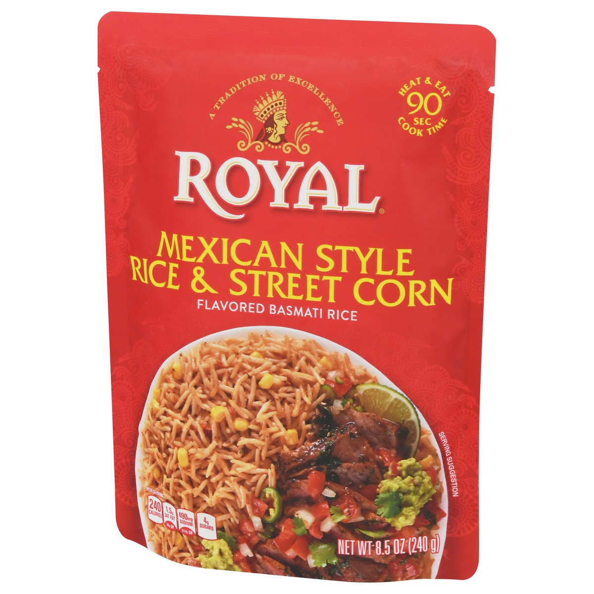 slide 3 of 11, Royal Mexican Style Rice & Street Corn Basmati Rice, 8.5 oz