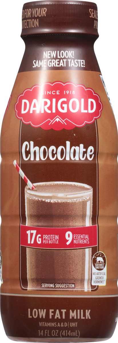 slide 9 of 13, Darigold Low Fat Chocolate Milk 14 fl oz, 14 fl oz