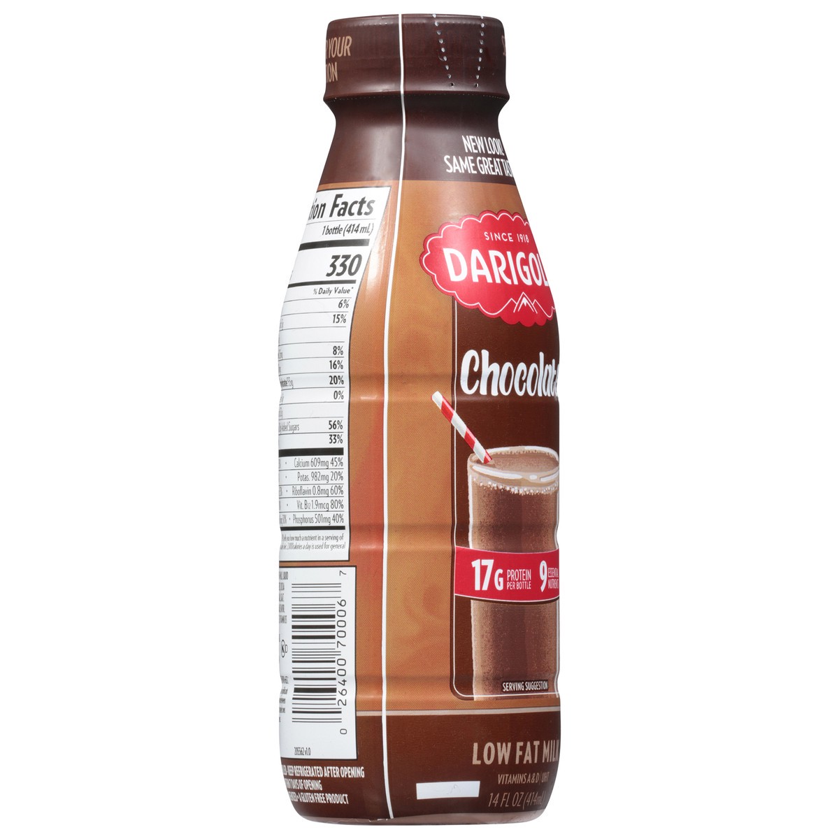 slide 13 of 13, Darigold Low Fat Chocolate Milk 14 fl oz, 14 fl oz