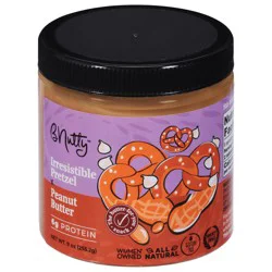 BNutty Irresistible Pretzel Peanut Butter 9 oz