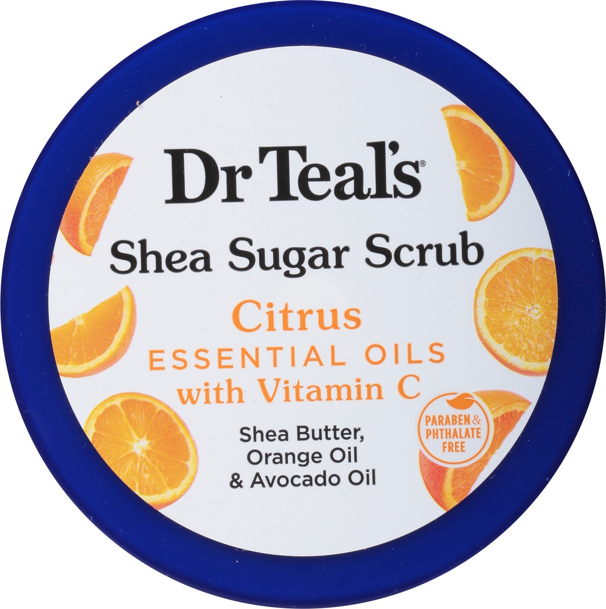 slide 6 of 9, Dr. Teal's Citrus Shea Sugar Scrub 19 oz, 19 oz
