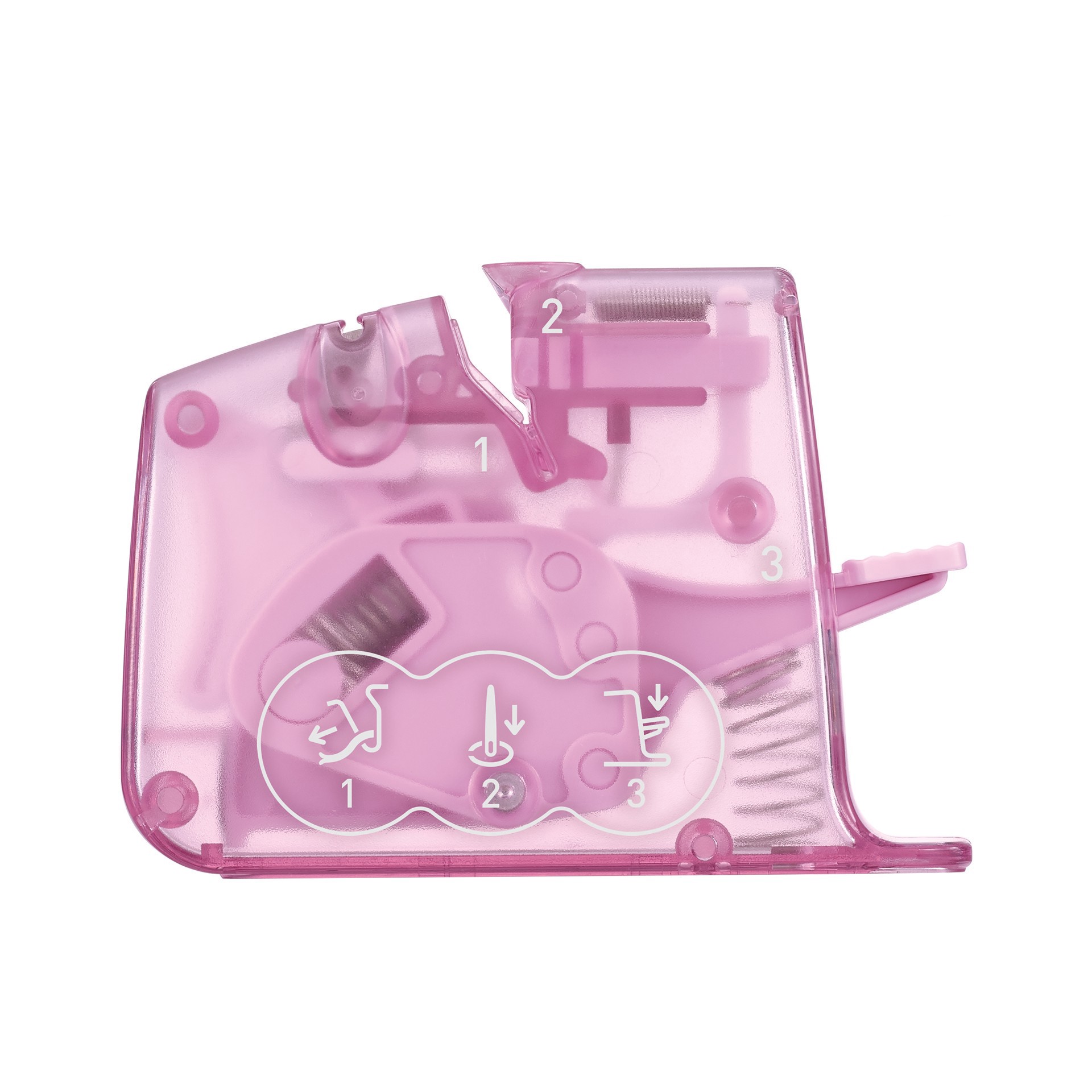 slide 6 of 7, Clover "quick" Desk Needle Threader, 2.375 in x 1 in x 3.25 in