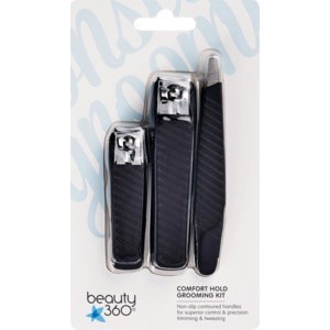 slide 1 of 1, Beauty 360 Comfort Hold Grooming Kit, 1 ct