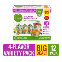 Simple Truth Organic Stage 2 Baby Food Pouch Variety Pack