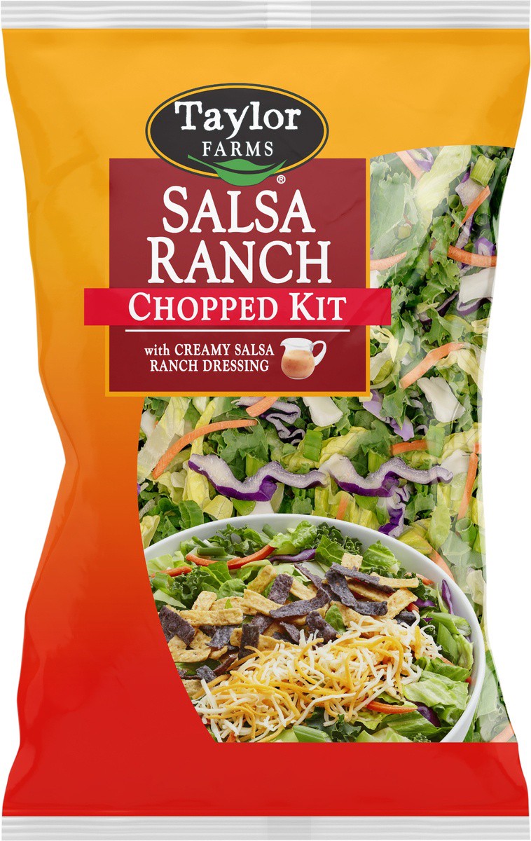 slide 3 of 3, Taylor Farms Salsa Ranch Chopped Salad Kit, 12.45 oz