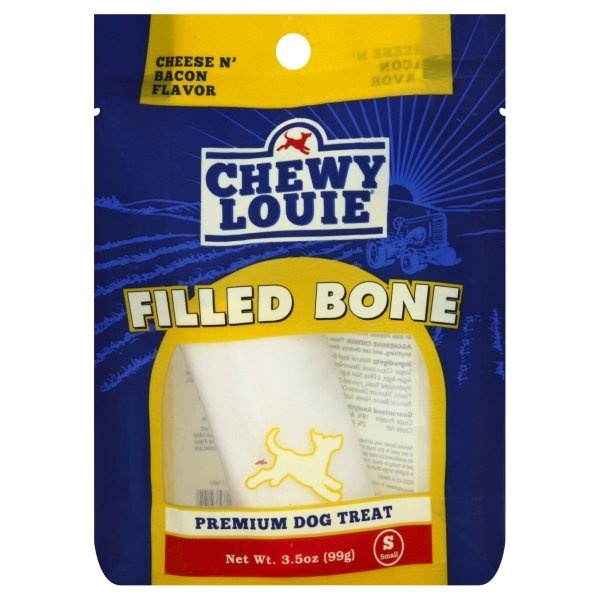 slide 1 of 1, Chewy Louie Dog Treat 3 oz, 3 oz