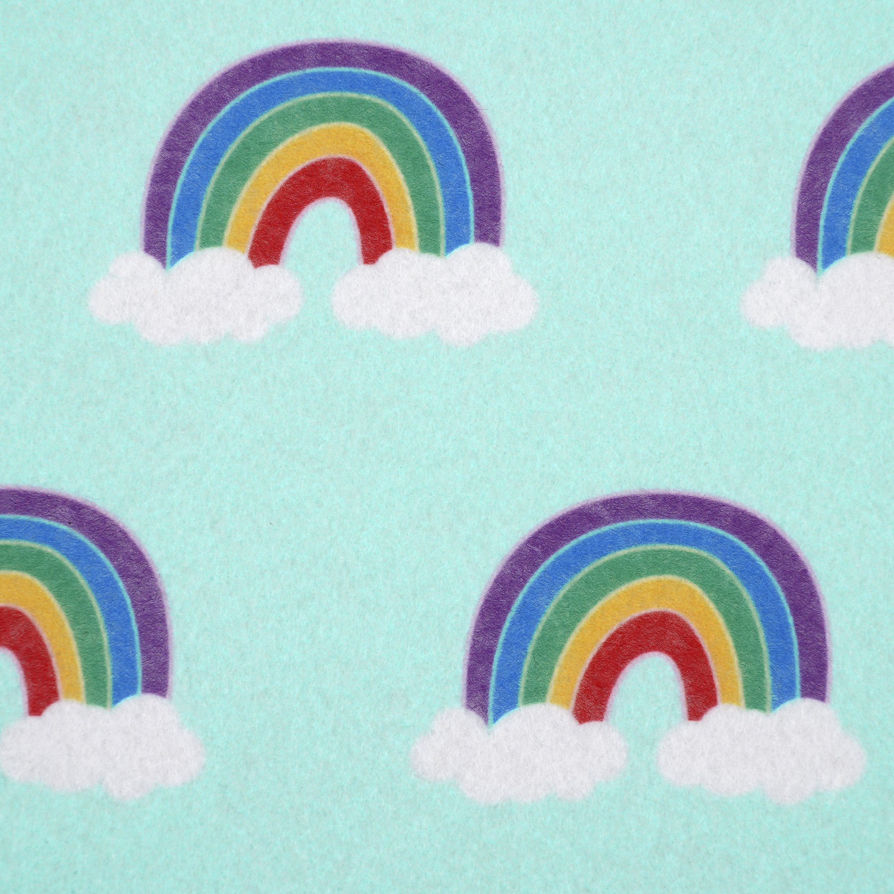 slide 2 of 2, 9" X 12" Rainbow Felt By Creatology, 9 in x 12 in