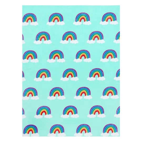 slide 1 of 2, 9" X 12" Rainbow Felt By Creatology, 9 in x 12 in