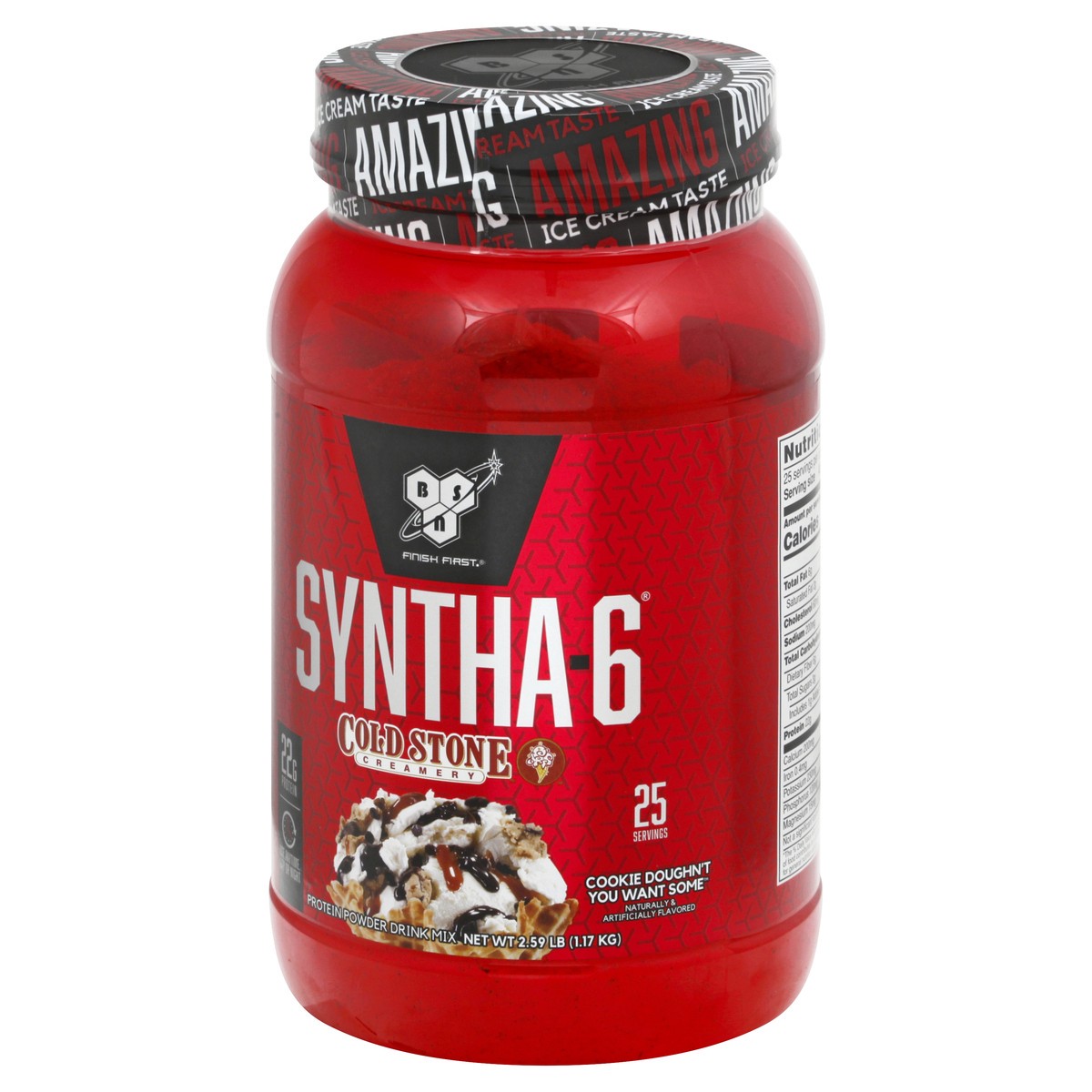 slide 2 of 13, Finish First Syntha-6 Cookie Doughn't You Want Some Protein Powder Drink Mix 2.59 lb, 2.59 lb