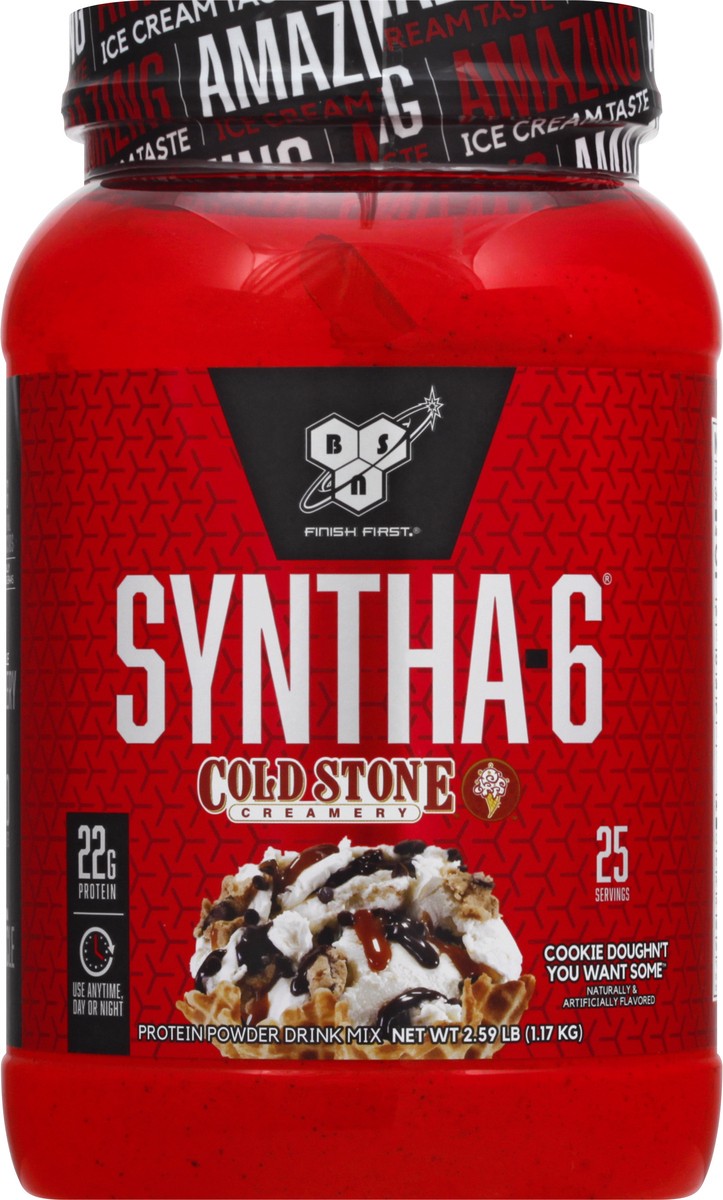 slide 7 of 13, Finish First Syntha-6 Cookie Doughn't You Want Some Protein Powder Drink Mix 2.59 lb, 2.59 lb