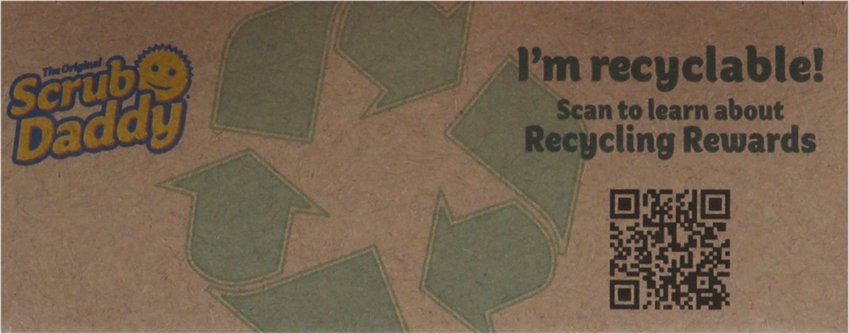 slide 12 of 12, Scrub Daddy Scrub Mommy Dual-Sided Scrubber+Sponge 1 ea, 1 ct