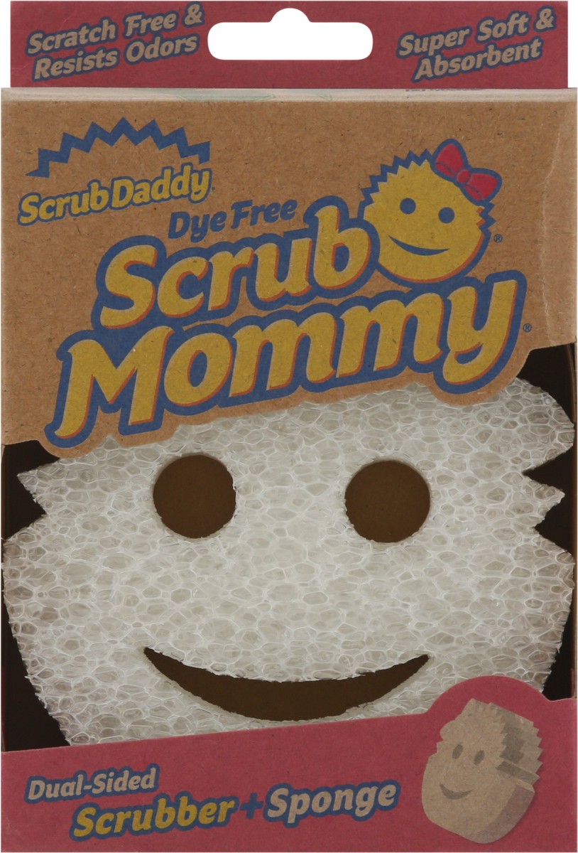 slide 11 of 12, Scrub Daddy Scrub Mommy Dual-Sided Scrubber+Sponge 1 ea, 1 ct