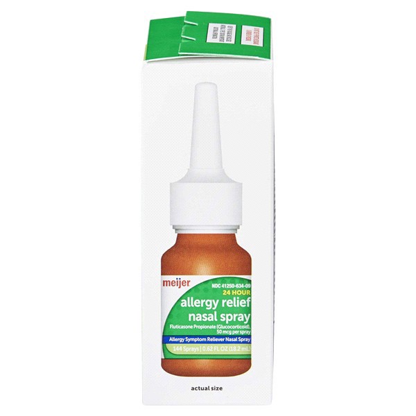 slide 12 of 29, Meijer Fluticasone Nasal 120 Spray, 0.54 fl oz