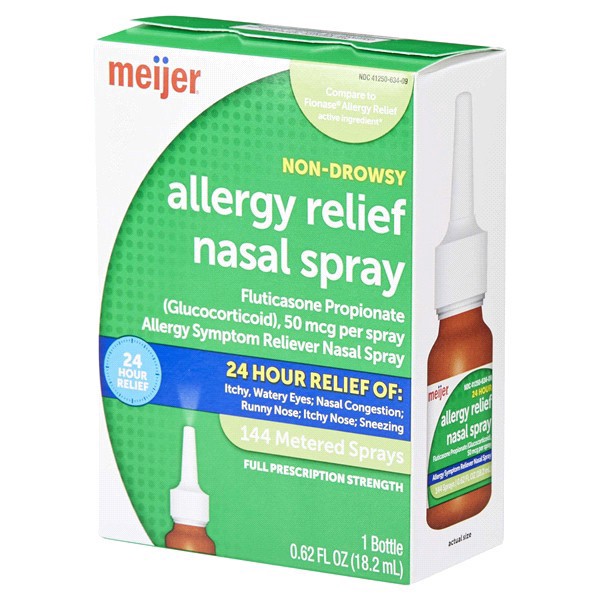 slide 20 of 29, Meijer Fluticasone Nasal 120 Spray, 0.54 fl oz