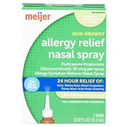 Meijer Fluticasone Nasal 120 Spray