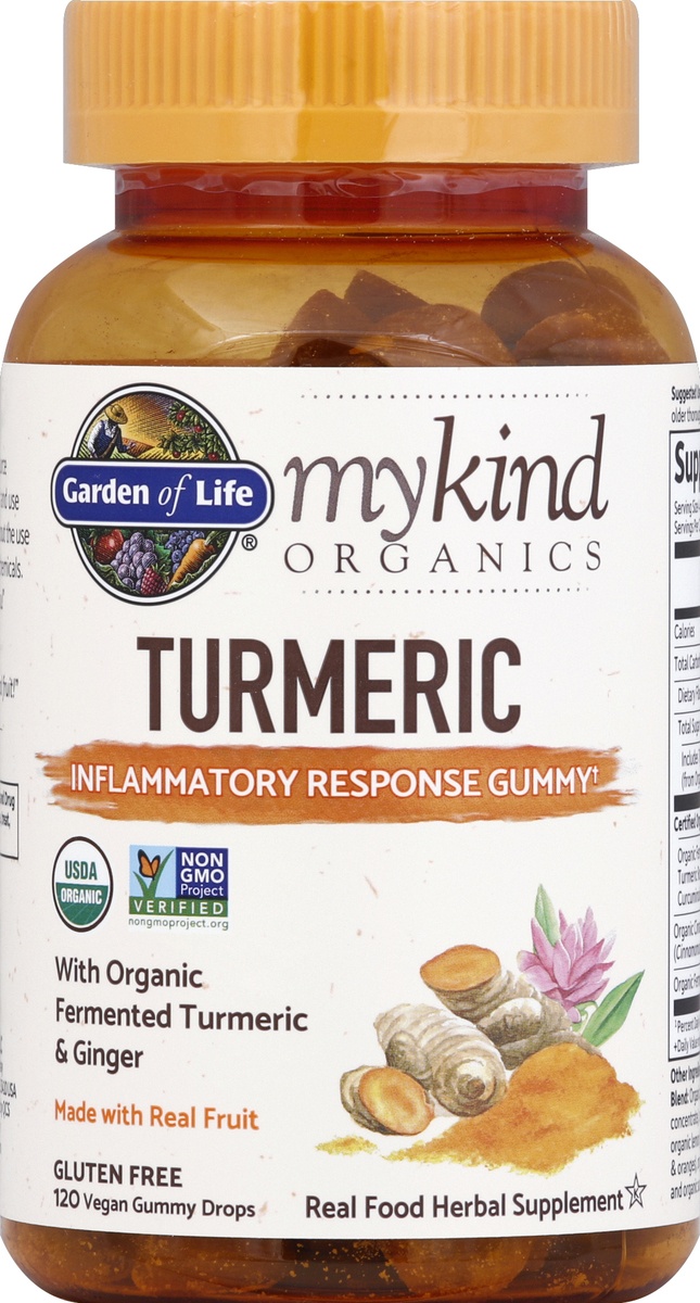 Garden Of Life Mykind Turmeric Gummy Supplements 120 Ct Shipt