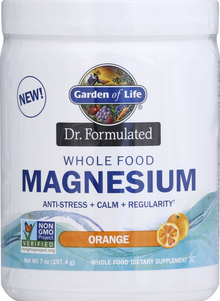slide 2 of 2, Garden of Life Magnesium 7 oz, 7 oz