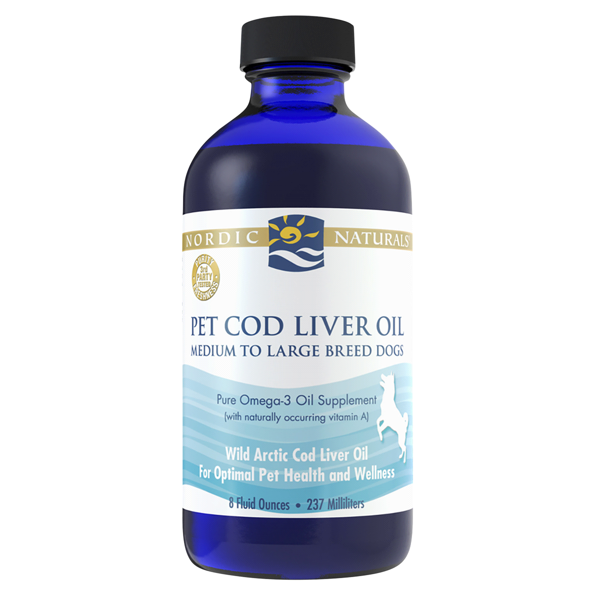 slide 1 of 1, Nordic Naturals Pet Cod Liver Oil, 8 oz