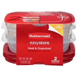 Rubbermaid EasyStore Food Storage Container 2 Each