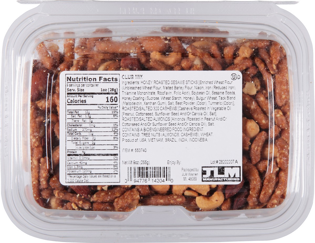 slide 3 of 9, JLM Manufacturing Club Mix 9 oz, 9 oz