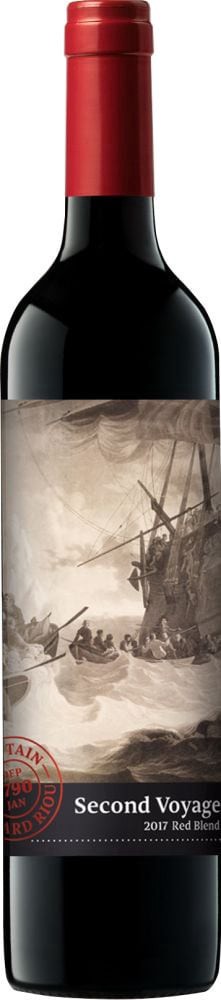 slide 2 of 2, Second Voyage Red Blend Wine, 750 ml