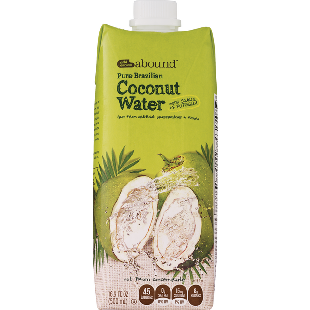 slide 1 of 1, GE ABOUND Gold Emblem Abound Coconut Water Pure Brazilian - 16.9 oz, 16.9 oz