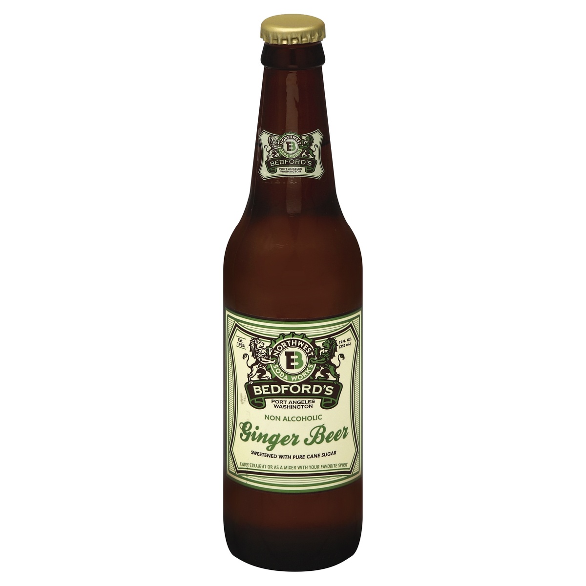 slide 1 of 4, Bedford's Ginger Beer 12 oz, 