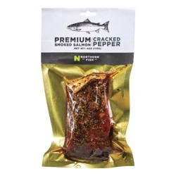 Premium Smoked Salmon Cracked Pepper 4 Oz