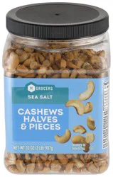 SE Grocers Cashew Half & Pieces 32 Ounces