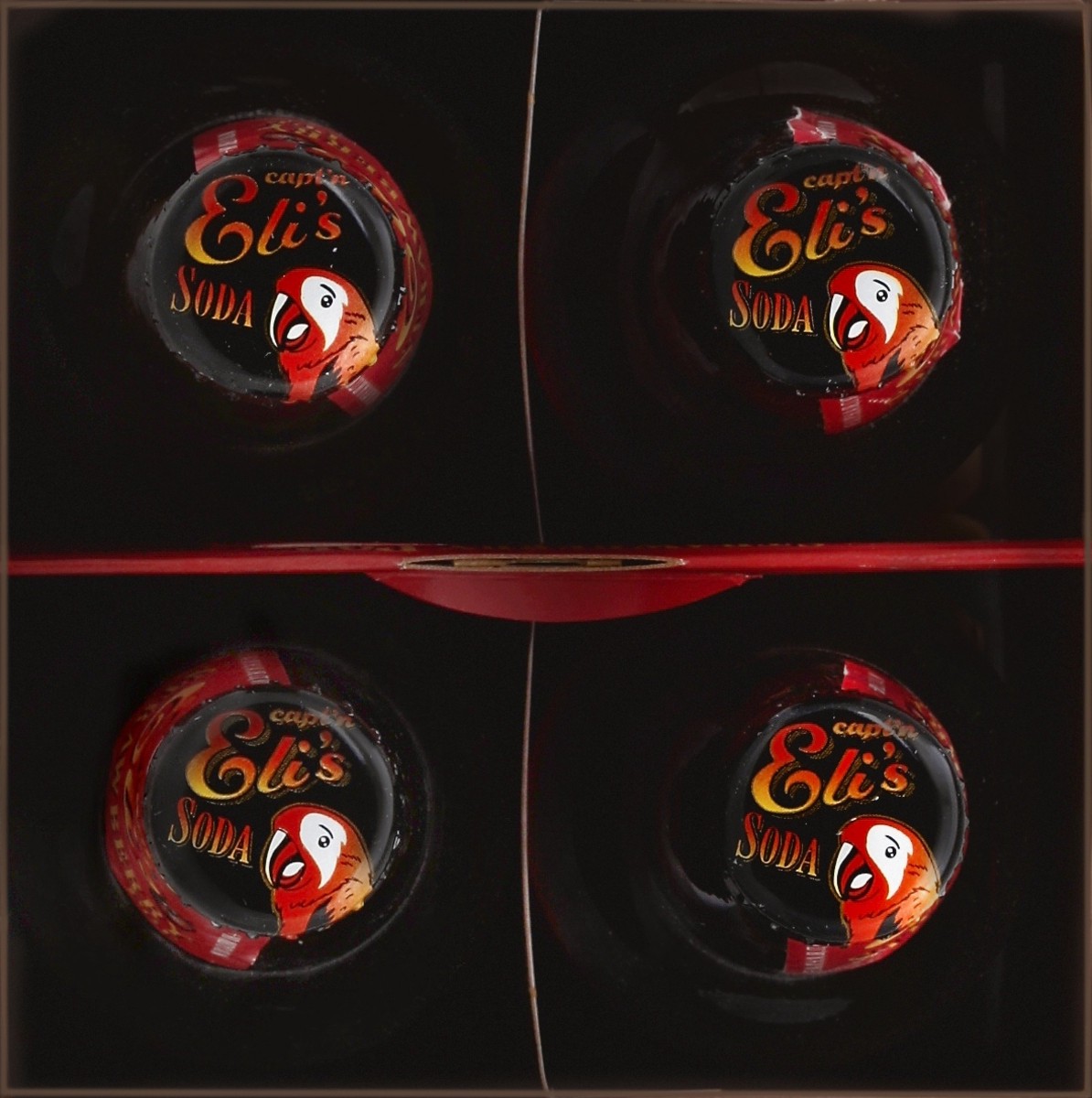 slide 4 of 4, Capt'n Eli's Soda Strawberry Pop, 4 ct; 12 fl oz