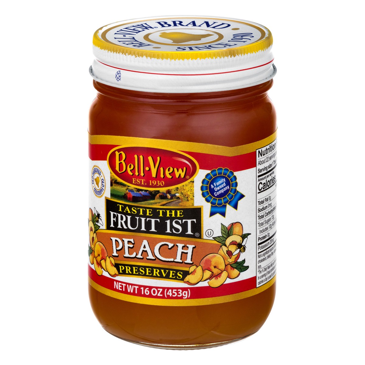 slide 7 of 13, Bell-View Taste The Fruit 1st Peach Preserves 16 oz, 16 oz