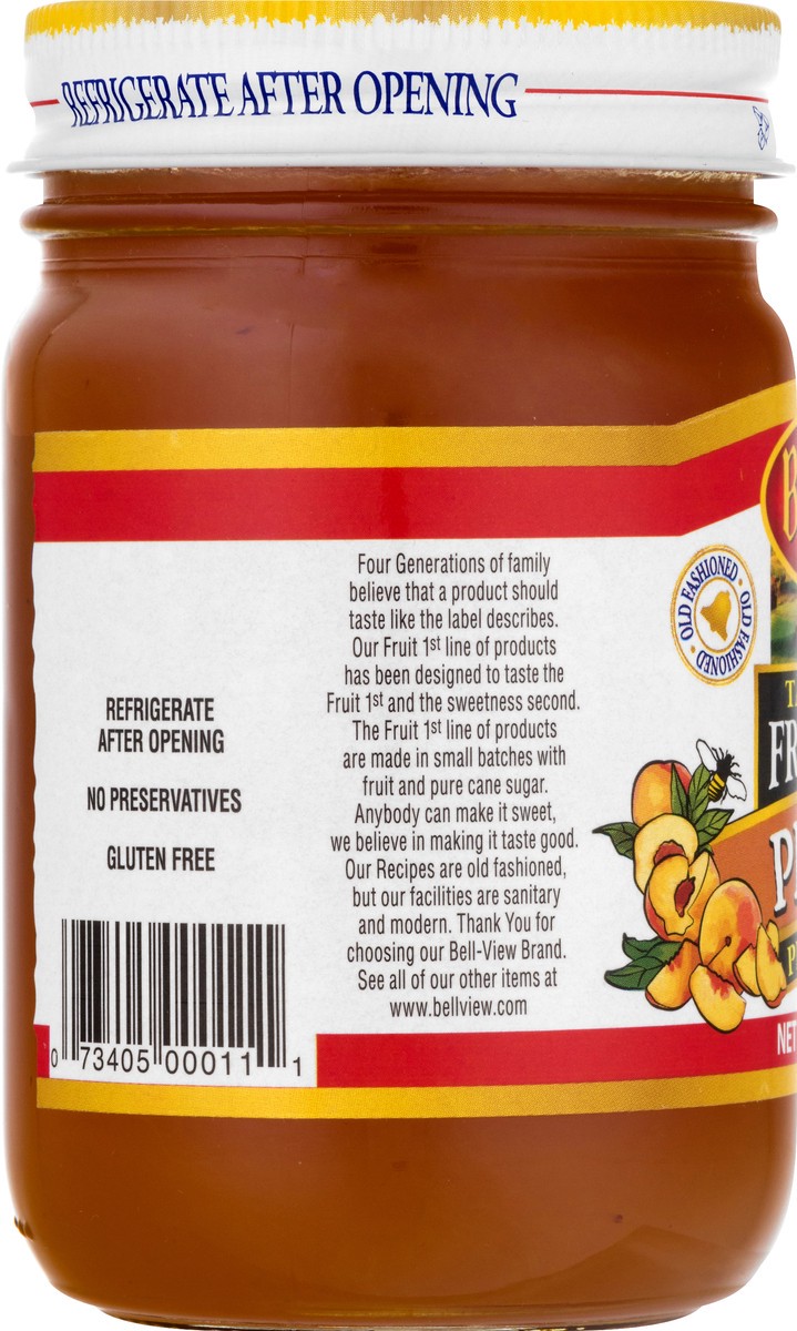 slide 10 of 13, Bell-View Taste The Fruit 1st Peach Preserves 16 oz, 16 oz