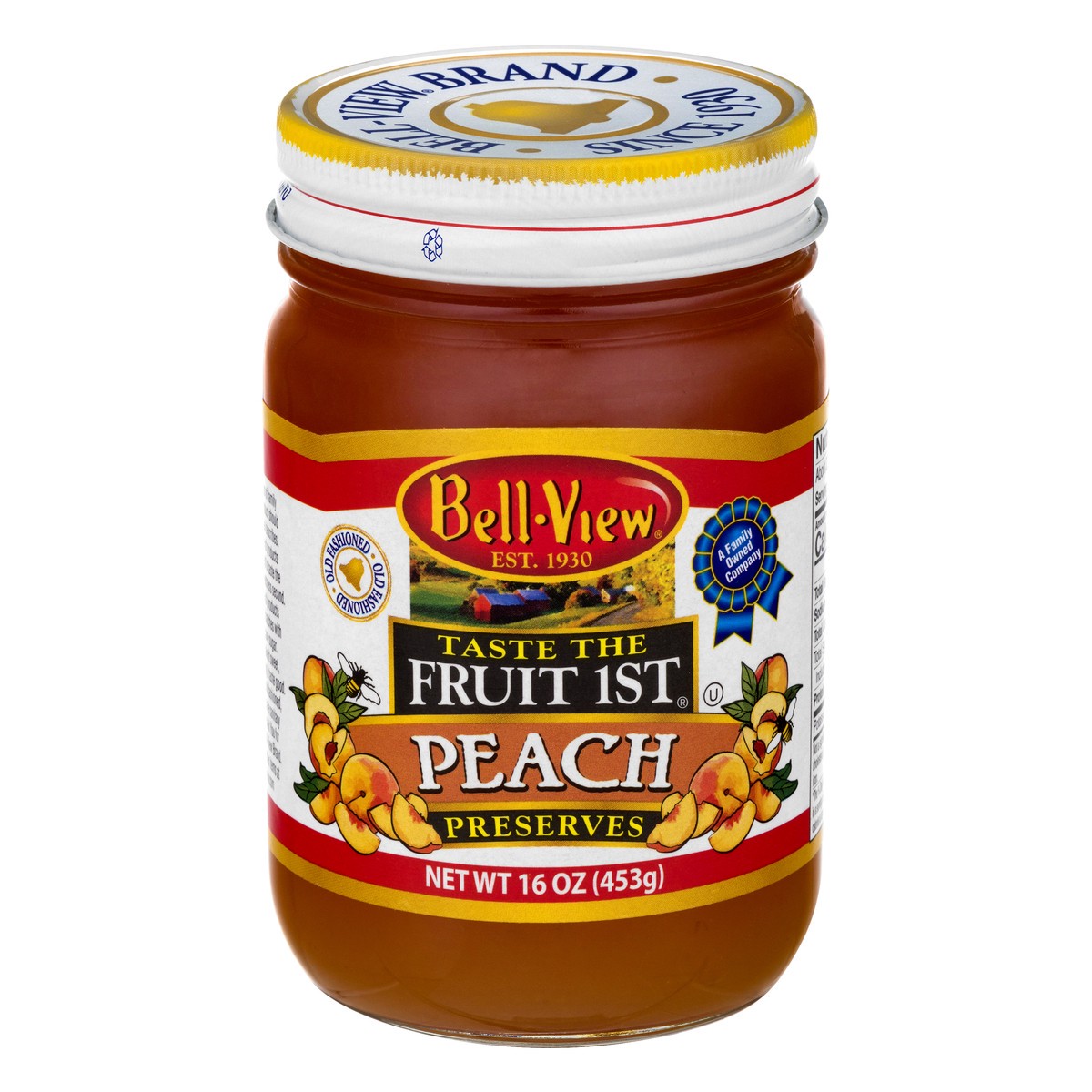 slide 2 of 13, Bell-View Taste The Fruit 1st Peach Preserves 16 oz, 16 oz