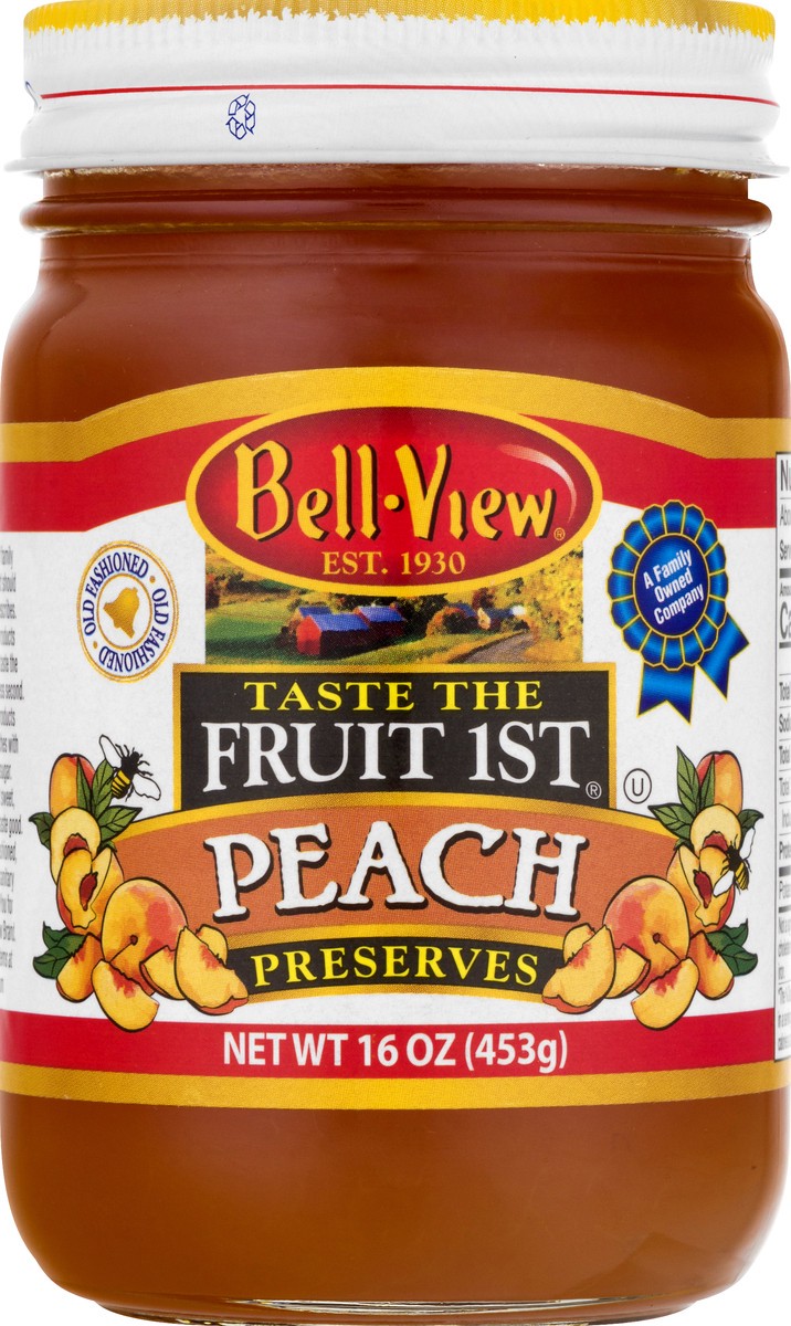 slide 1 of 13, Bell-View Taste The Fruit 1st Peach Preserves 16 oz, 16 oz