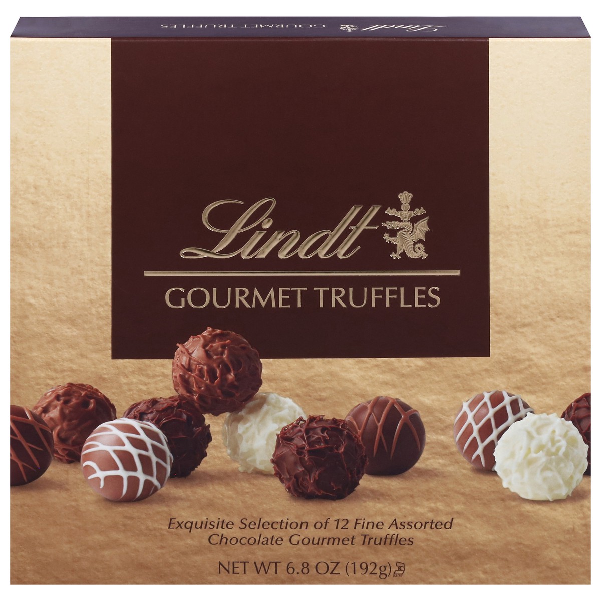 slide 1 of 10, Lindt Assorted Chocolate Gourmet Truffles 12 Each, 12 ct
