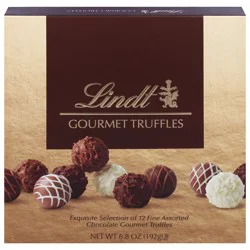 Lindt Assorted Chocolate Gourmet Truffles 12 Each