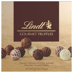 Lindt Assorted Chocolate Gourmet Truffles 12 Each