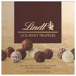 Lindt Assorted Chocolate Gourmet Truffles 12 Each
