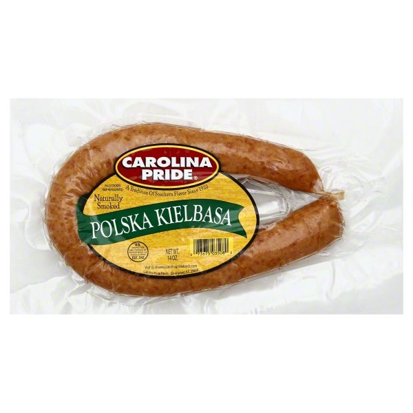 slide 1 of 1, Carolina Pride Sausage Polska Kielbasa, 14 oz