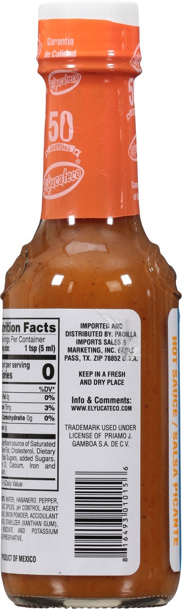 slide 5 of 9, El Yucateco Caribbean Chile Habanero Hot Sauce 4 fl oz, 4 fl oz