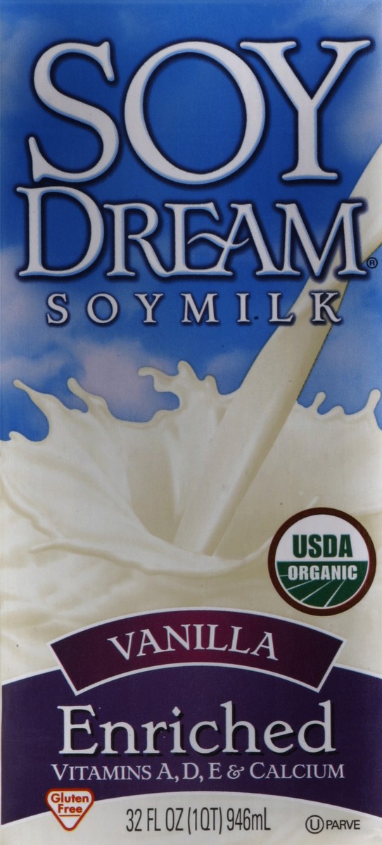 slide 4 of 5, Soy Dream Enriched Organic Vanilla Soymilk, 32 fl oz