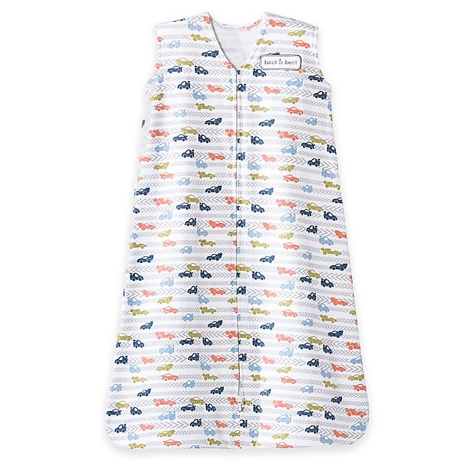 slide 1 of 1, HALO SleepSack Small Racetrack Cotton Wearable Blanket - White, 1 ct