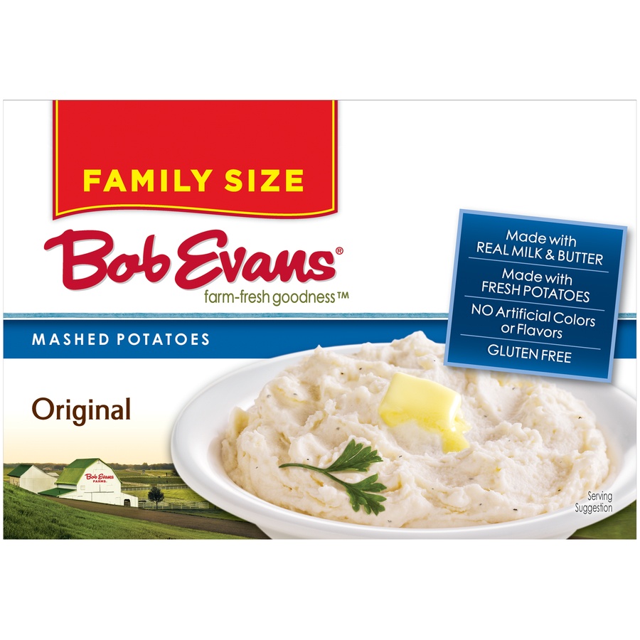 slide 2 of 4, Bob Evans Family Size Mashed Potatoes, 32 oz