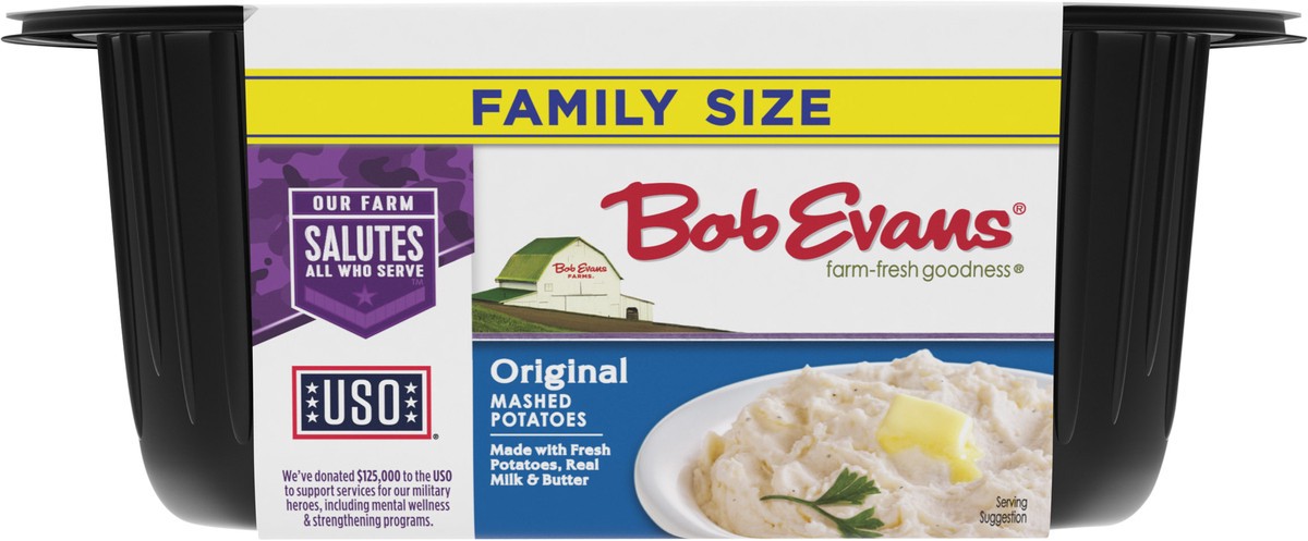 slide 3 of 8, Bob Evans Family Size Mashed Potatoes, Original, 32 oz, 32 oz