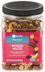 SE Grocers Salted Mixed Nuts Tub 32 Ounces