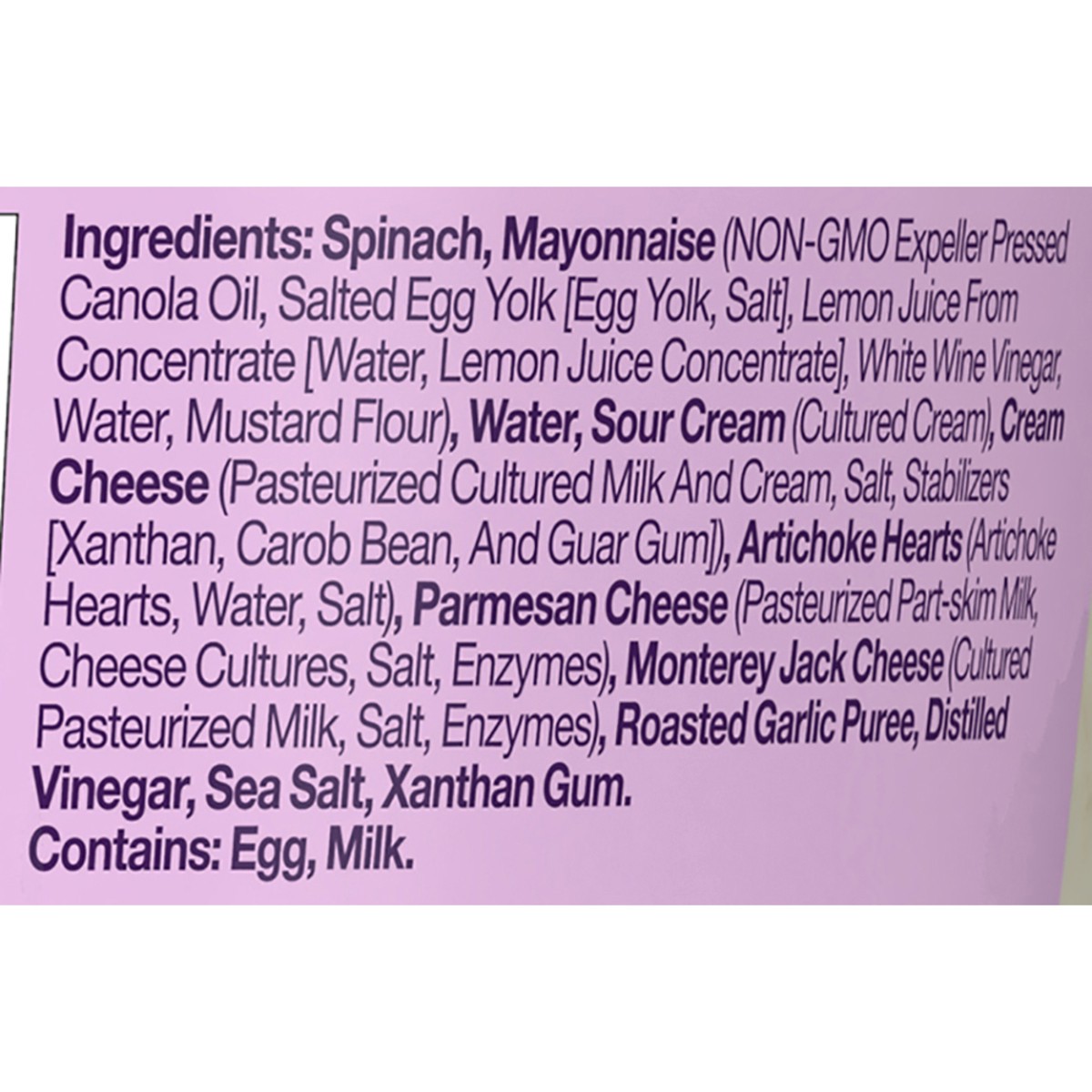 slide 7 of 14, Good Foods™ Spinach Artichoke Parmesan Dairy Dip 8 oz. Tub,